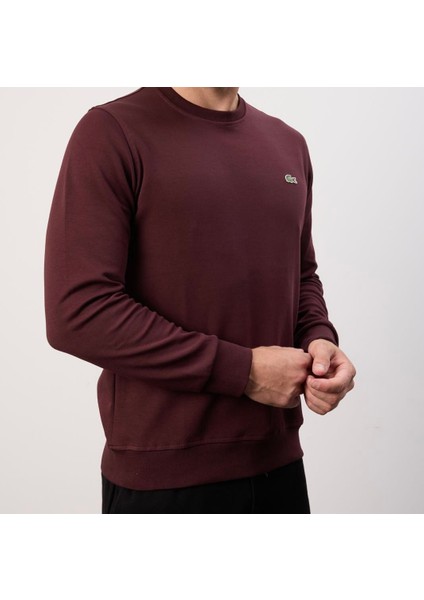 Basıc Bisiklet Yaka Bordo Regular Fıt fiyatları