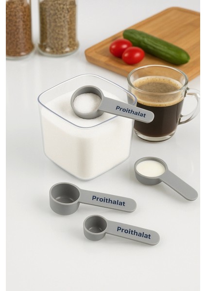 Ölçü Kaşığı Şeker Kahve Un Erzak Ölçü Kaşığı - 3 Lü Ölçü Kaşığı fiyatları