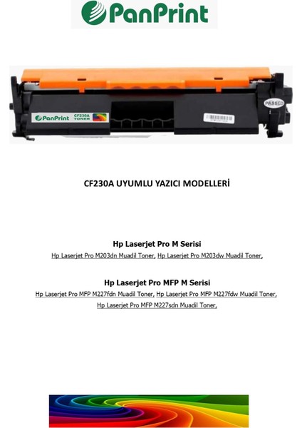 Hp Laserjet Pro Mfp M227FDW Muadil Toner fiyatları