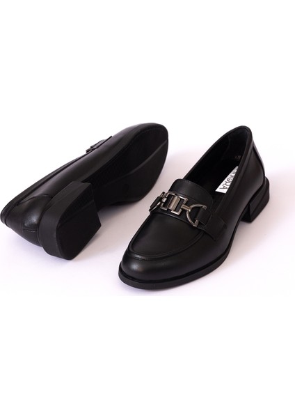 Hakiki Deri Loafer Kadın Ayakkabısı 25KWSCL2534 modelleri