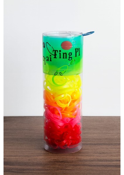 Renkli Cimcime Saç Tokaları Karışık Neon Renkler