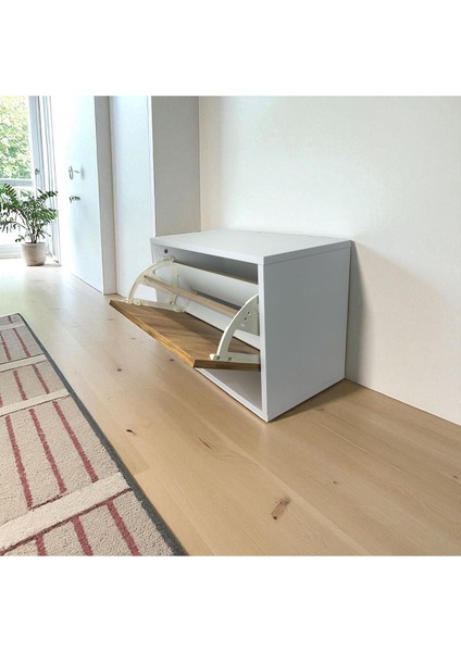 Tek Kapak Ayakkabılık - Atlantık Çam