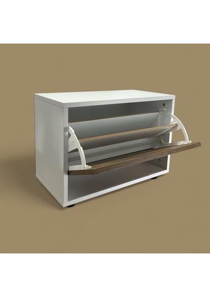 Tek Kapak Ayakkabılık - Ceviz Barok modelleri