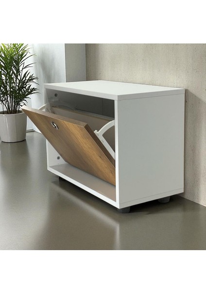 Tek Kapak Ayakkabılık - Ceviz Barok indirimleri