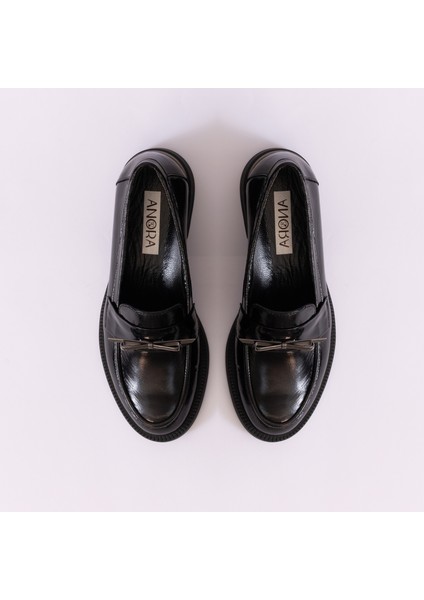 Hakiki Deri Loafer Kadın Ayakkabısı 25KWSCL2545 fırsatları