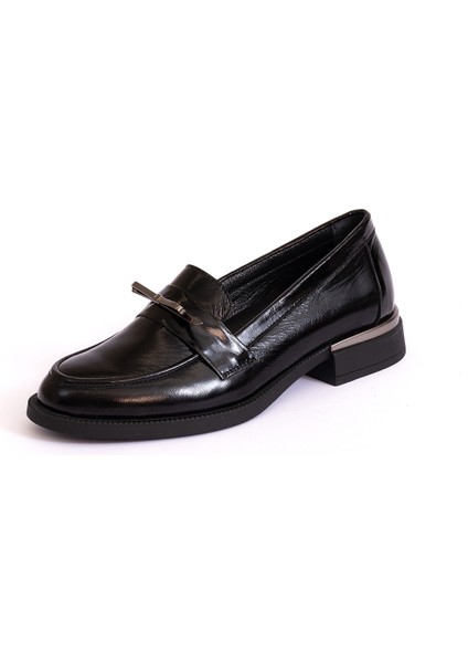 Hakiki Deri Loafer Kadın Ayakkabısı 25KWSCL2545 indirimleri