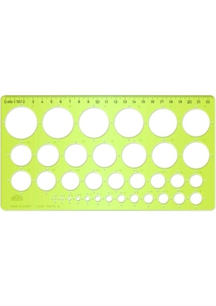 Daire Şablonu Büyük 1-35