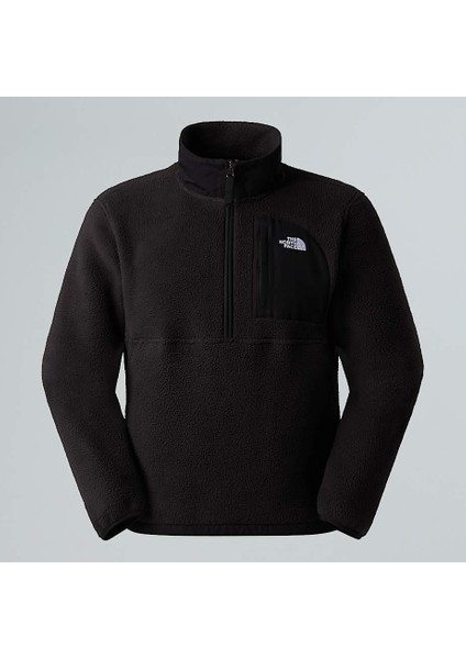 M Yumıorı Off Peak 1/2 Zıp Jacket Black