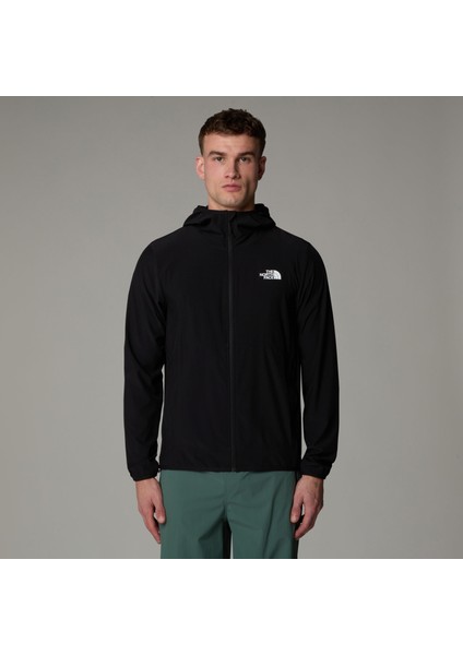 M 24/7 Woven Fz Hood Black