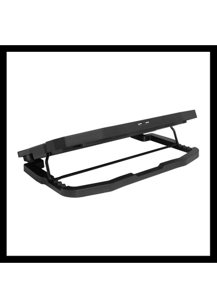Frısby FNC-5230ST (2X12,5CM 2X7CM) 4 Fan, 10"-17" Notebook Soğutucu, 5 Kademeli Stand, 3 Farklı Program, Ayarlanabilir Hız, Mavi Ledli (Siyah) indirimleri