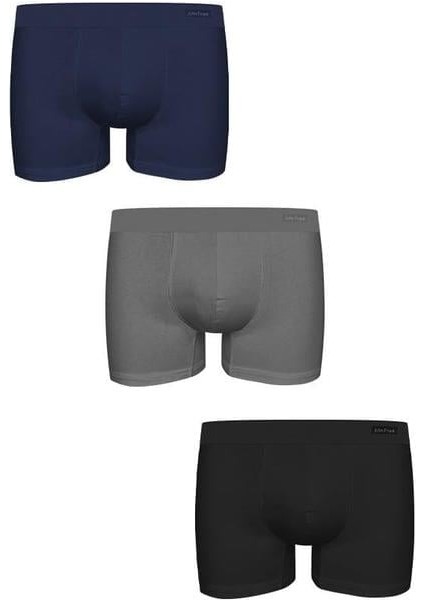 Üçlü Natural Hıdden Modal Boxer Multicolor