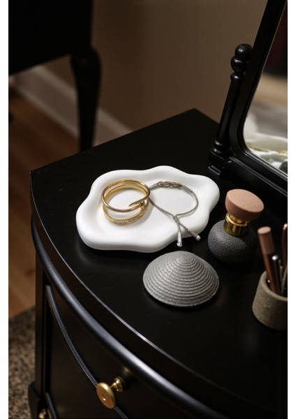 Modern-Bohem Tarzda Bulut Takı Tabağı, Mum Tabağı, Çok Amaçlı Organizer fırsatları