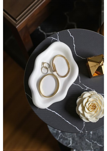 Modern-Bohem Tarzda Bulut Takı Tabağı, Mum Tabağı, Çok Amaçlı Organizer indirimleri