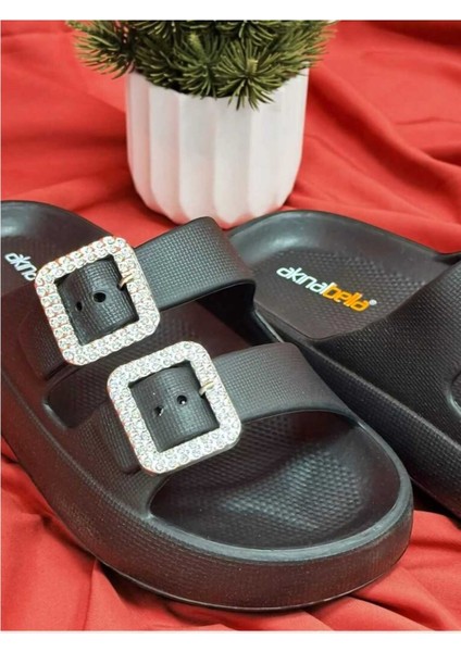 Akınal Bella E282 Çift Tokalı Günlük Ortopedik Kadın Terlik fiyatları