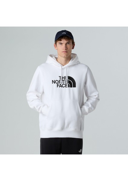 M Drew Peak Regular Hoodıe Whıte