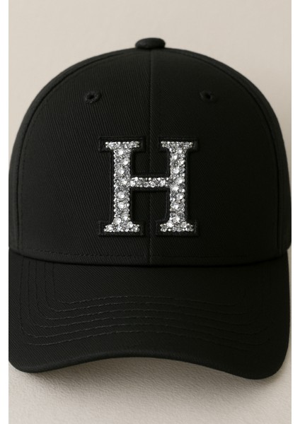 Taşlı Ütülenebilen Veya Sticker Olarak Kullanılabilen 6cm H Harfi modelleri