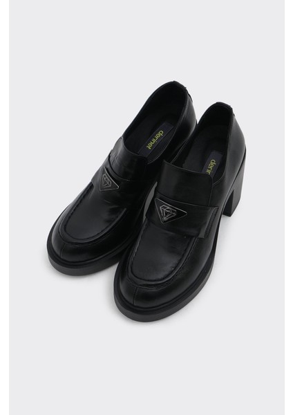 Hakiki Deri Topuklu Tokalı Kadın Casual Ayakkabı fiyatları