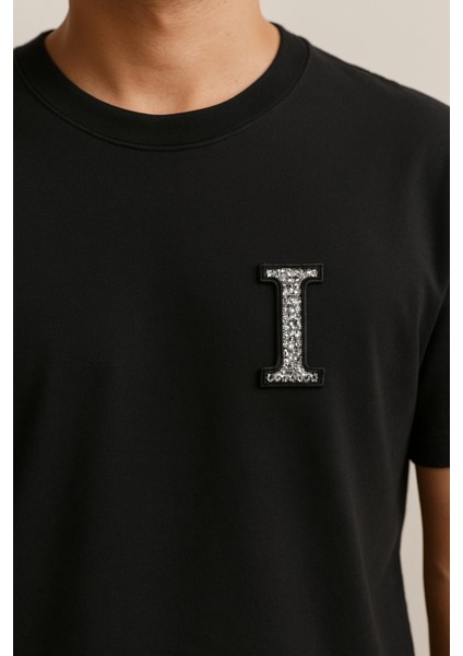 Taşlı Ütülenebilen Veya Sticker Olarak Kullanılabilen 6cm I Harfi modelleri