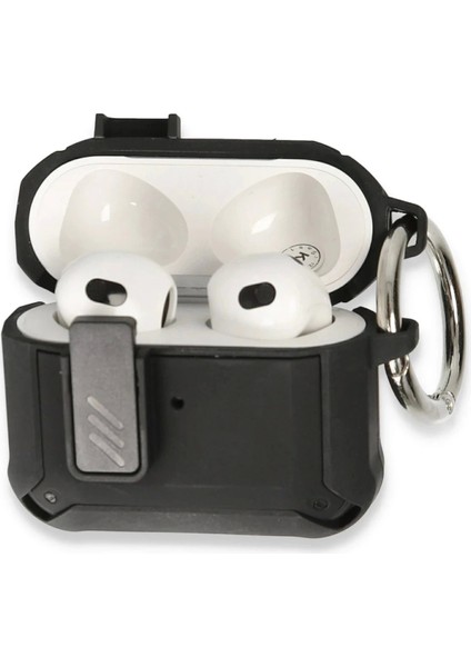 Airpods Pro 2 (2.nesil) Truva Kılıf - SIYAH-(5796)