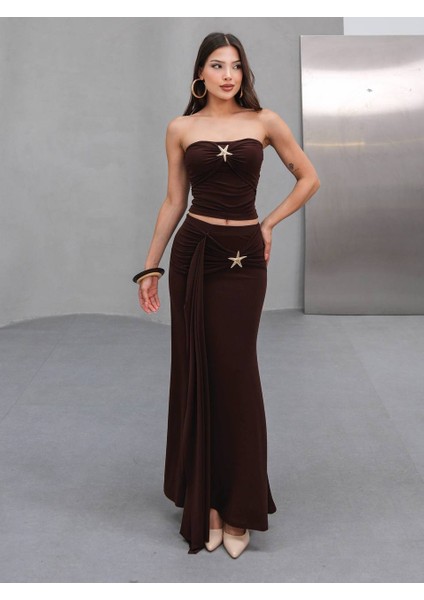 Yıldız Toka Detaylı Etekli Takım fırsatları