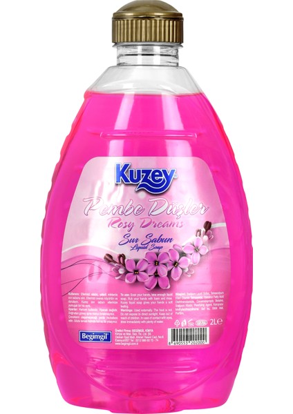Sıvı El Sabunu Pempe Düşler 8 Paket 16LT