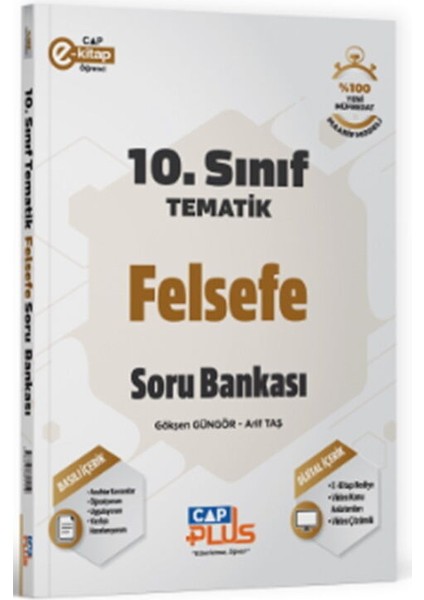 Çap Yayınları 10. Sınıf Felsefe Tematik Soru Bankası