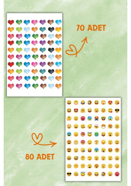 7 Sayfa Öğretmen Sticker Seti Öğrenci/ Ödül/ Ödev Stickerı/a4 Boyutu fiyatları