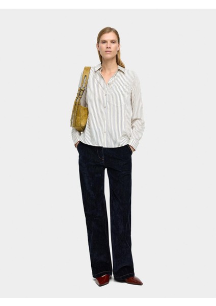 Çizgili Uzun Kollu Gömlek fiyatları