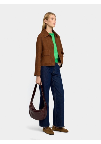 %100 Pamuklu Düz Kot Pantolon