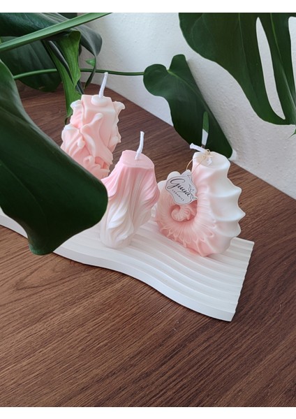 “guya Aura 3’lü Mum Seti – Soya Wax Sandal Kokulu” indirimleri