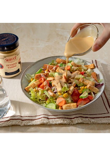 Tek Kavrulmuş Taze Servet Tahini - 300 gr modelleri
