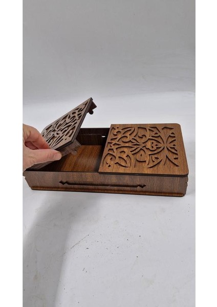 Ahşap Dekoratif Kutu 30 cm x 15 cm x 5 cm fiyatları