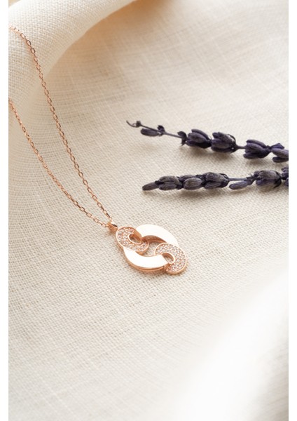 925 Ayar Gümüş Sonsuzluk Model Kadın Kolye fiyatları