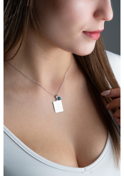 925 Ayar Gümüş Gold Kaplama Ayetel Kürsi Plaka Model Kolye modelleri