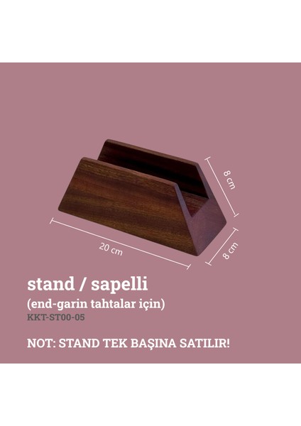 Kesme Tahtası Standı (End-Grain) Sapelli fiyatları