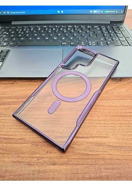 Samsung Galaxy S22 Ultra Yüksek Kalite Magsafe Şarj Özellikli Kamera Koruma Çıkıntılı Esnek Kılıf modelleri