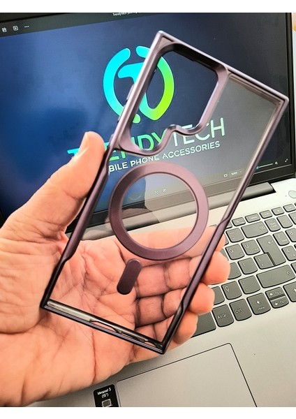 Samsung Galaxy S22 Ultra Yüksek Kalite Magsafe Şarj Özellikli Kamera Koruma Çıkıntılı Esnek Kılıf fırsatları