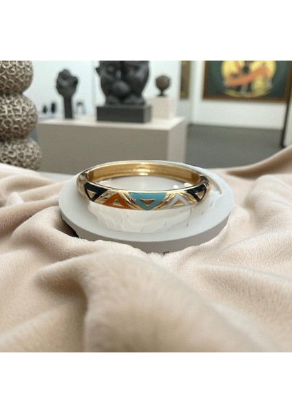 Üçgen Mineli Bileklik