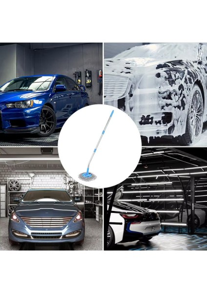 Araba Yıkama Fırçası Araba Temizleme Fırçası Teleskopik Uzun Saplı Eğimli indirimleri