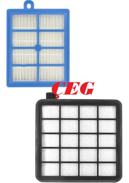 VC07R302MVP Uyumlu Hepa Filtre Seti Çeg