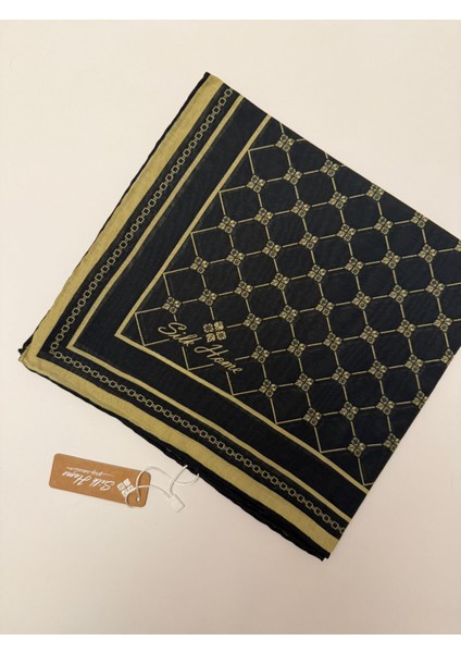 Mono Desen Yaz Esintisi Seri Eşarp