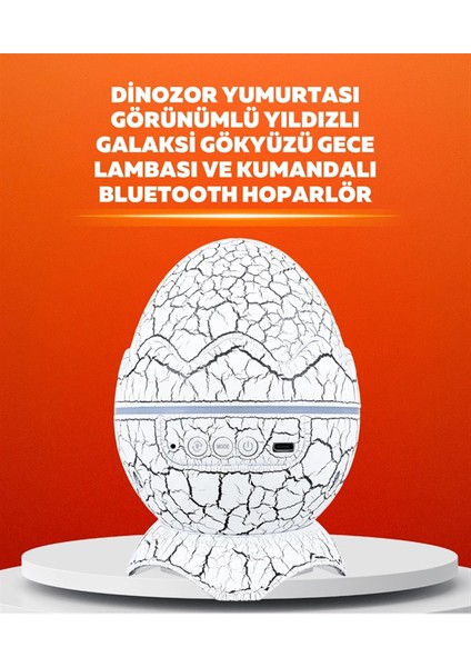 Dinozor Yumurtası Tasarımlı Projektörlü Gece Lambası fiyatları