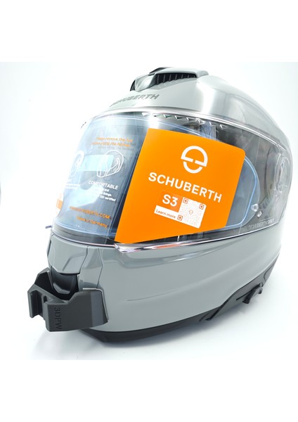 Schubert S3 Kask uyumlu chinmount aksiyon kamera çene bağlantı aparatı seti