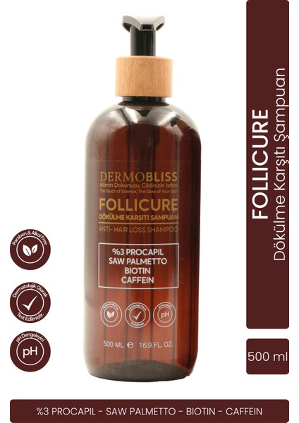 Dermobliss Follıcure Dökülme Karşıtı Şampuan 500 ml