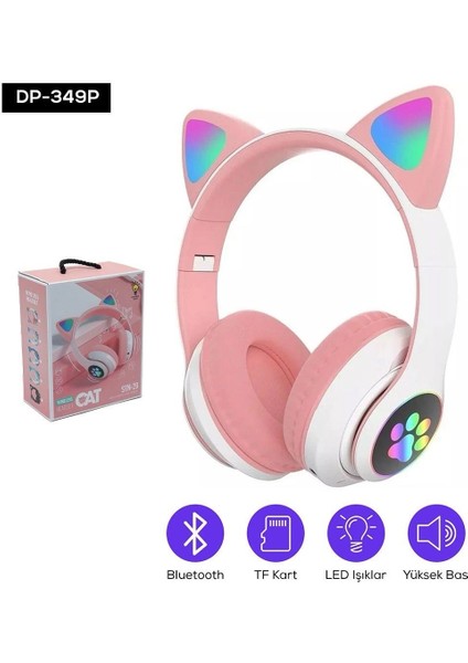 Kedi Figurlu Kulaklık