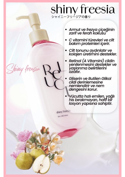 ReLUCE Shiny Freesia Sütlü Vücut Losyonu fiyatları