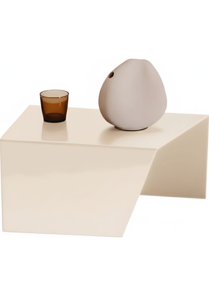 Minimalist Metal Yan Sehpa Dekoratif Ev Mobilyası