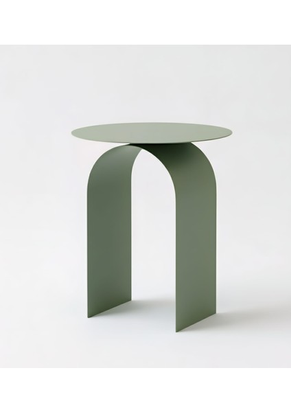 Minimalist Metal Yan Sehpa Dekoratif Ev Mobilyası