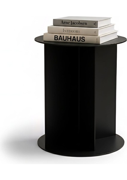 Minimalist Metal Yan Sehpa Dekoratif Ev Mobilyası