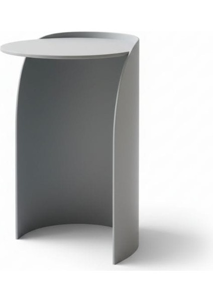 Minimalist Metal Yan Sehpa Dekoratif Ev Mobilyası